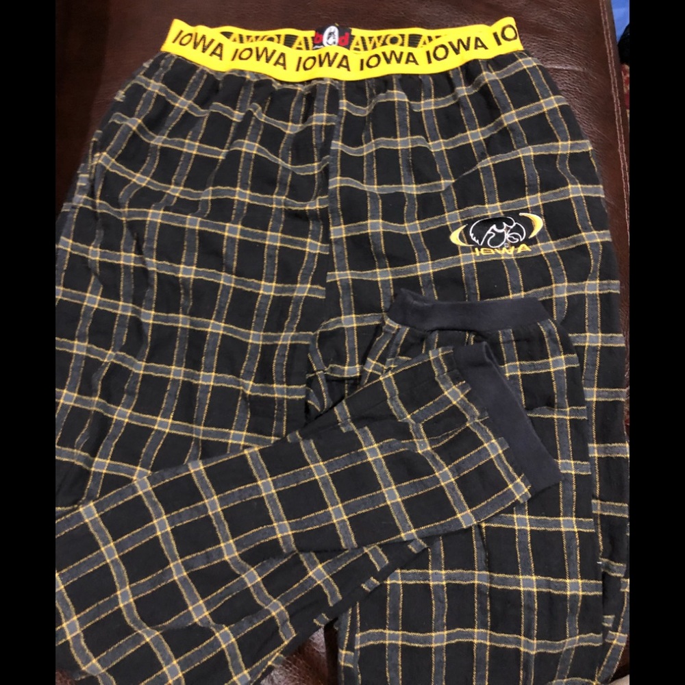 5 for $25 Iowa Hawkeyes pajama bottoms NWOT